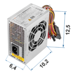 БВ Комп'ютерний блок живлення LP-MICRO-ITX-400-8-2SATA - Зображення 2