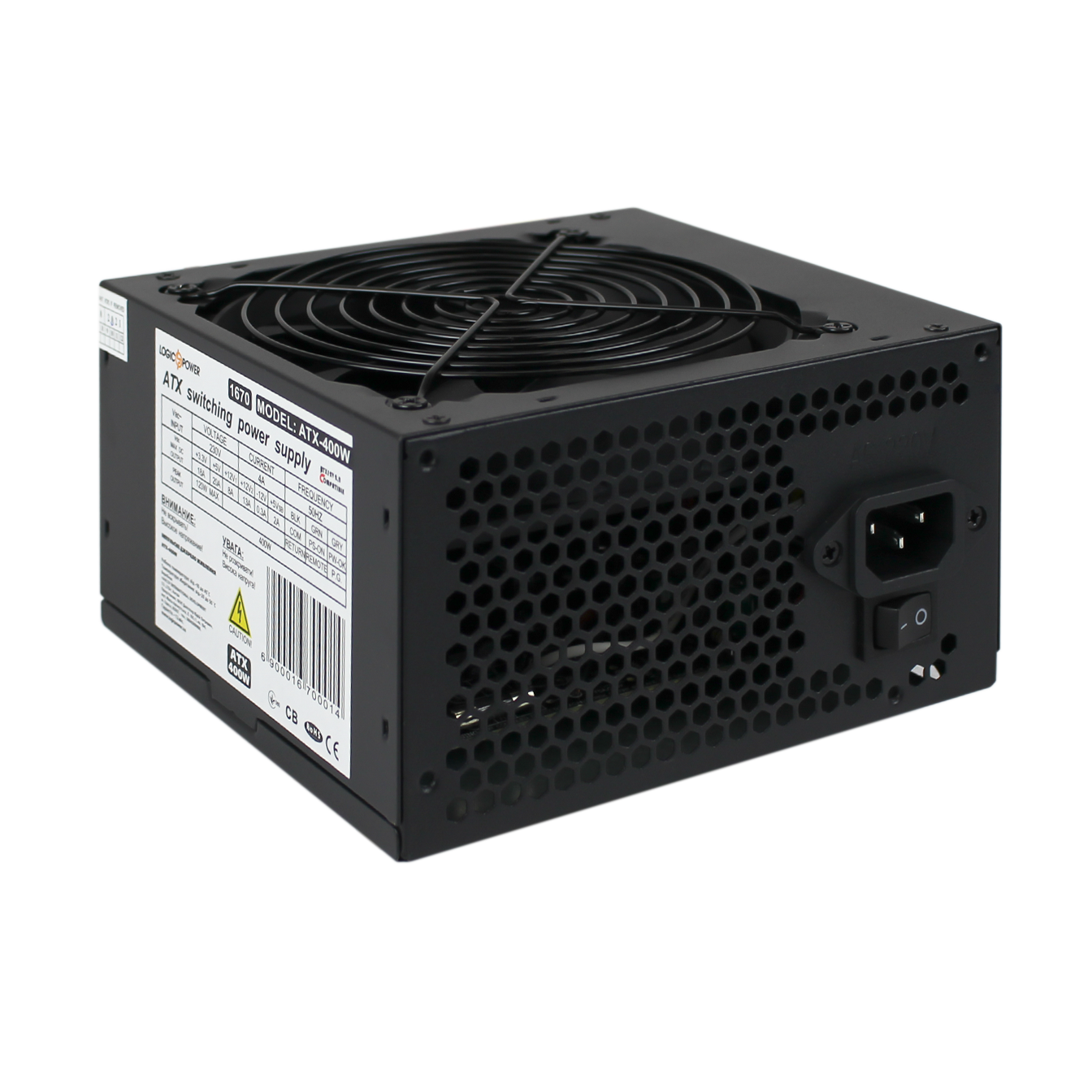 Комп'ютерний блок живлення Everest-ATX-400-12-2-SATA