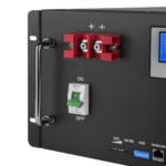 Акумулятор LP LiFePO4 48V (51,2V) - 100 Ah (5120Wh) (Smart BMS 100A) з LCD RM - Зображення 5