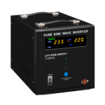 ДБЖ LogicPower LPY-PSW-2000VA+ (1400Вт) 10A/20A з правильною синусоїдою 24V - Зображення 3