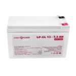 Акумулятор гелевий LP-GL 12V - 7.5 Ah Silver - Зображення 2