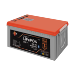Акумулятор LP LiFePO4 25,6V - 160 Ah (4096Wh) (BMS 200A/100А) пластик LCD Smart BT - Зображення 6