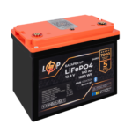 Акумулятор LP LiFePO4 12,8V - 100 Ah (1280Wh) (BMS 100A/50А) пластик Smart BT - Зображення 4