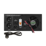 Комплект резервного живлення LP (LogicPower) ДБЖ + літієва (LiFePO4) батарея (UPS B1000+ АКБ LiFePO4 640Wh) - Зображення 3