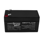 Акумулятор AGM LP 12V - 1.3 Ah Silver - Зображення 2