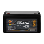 Акумулятор LP LiFePO4 12,8V - 160 Ah (2048Wh) (BMS 80A/40А) пластик для ДБЖ - Зображення 3