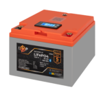 Акумулятор LP LiFePO4 12,8V - 32 Ah (410Wh) (BMS 40А/32A) пластик LCD Smart BT - Зображення 2