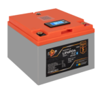 Акумулятор LP LiFePO4 12,8V - 32 Ah (410Wh) (BMS 40А/32A) пластик LCD Smart BT - Зображення 3