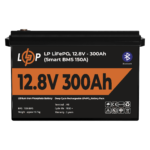 Акумулятор LP LiFePO4 12,8V - 300 Ah (3840Wh) (Smart BMS 200А) з BT пластик - Зображення 2