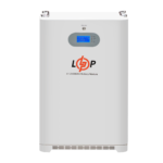 Акумулятор LP LiFePO4 51,2V - 280 Ah (14336 Wh) (Smart BMS 200A) с LCD AB RS485/CAN - Зображення 2