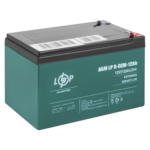 Тяговий свинцево-кислотний AGM акумулятор LP 6-DZM-12 Ah - Зображення 3