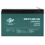 Тяговий свинцево-кислотний AGM акумулятор LP 6-DZM-12 Ah - Зображення 4