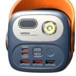 Зовнішній акумулятор Remax Gutitan PD 100W + QC 22.5W 60000mAh + LED Синій (RPP-100) - Зображення 2