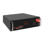 Акумулятор LP LiFePO4 51,2V - 100 Ah (5120Wh) (BMS SP 100A/50А) RM RS485/CAN LCD BL - Зображення 5
