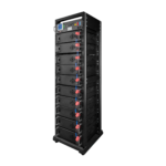 Акумулятор LP LiFePO4 Battery HVM 512V 100Ah (51200 Wh) BMS 125А AB Lrack black - Зображення 3