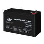 Акумулятор AGM LPM 12V - 7.5 Ah - Зображення 3