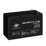 Акумулятор AGM LPM 12V - 7.5 Ah - Зображення 4