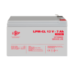 Акумулятор гелевий LPM-GL 12V - 7 Ah - Зображення 2
