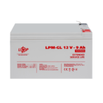 Акумулятор гелевий LPM-GL 12V - 9 Ah - Зображення 2