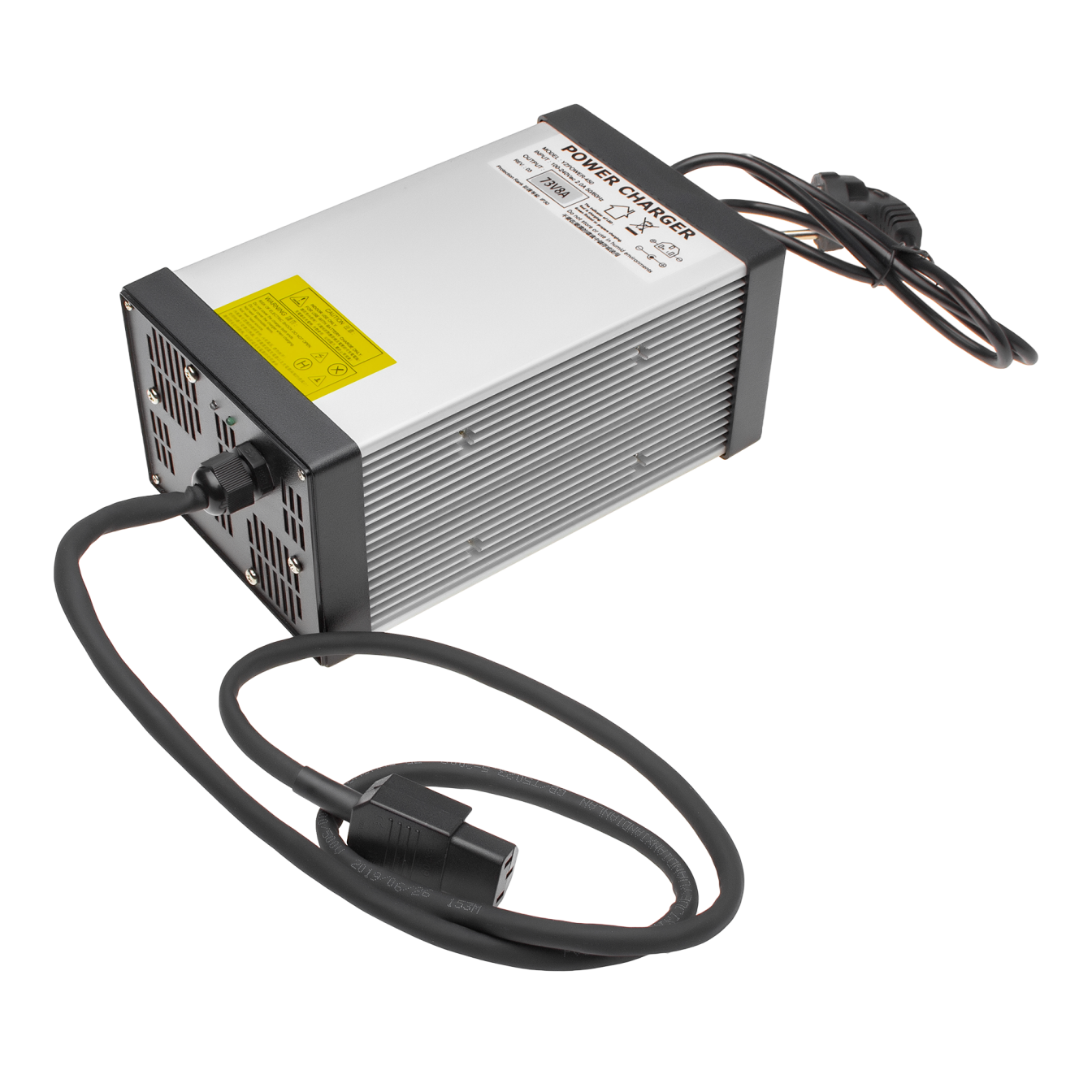 Зарядний пристрій для акумуляторів LiFePO4 60V (73V)-8A-480W