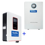 Гібридний інвертор EnerSol EHI-SUNONECO6.2KW+EB-SK-51.2V200Ah - Зображення 2