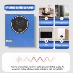 Комплект резервного живлення Anenji з WiFi модулем ДБЖ 5000W + 2 шт літієва (LiFePO4) батарея Datouboss 10240 Wh - Зображення 4