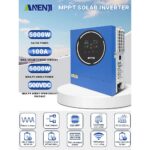 Комплект резервного живлення Anenji з WiFi модулем ДБЖ 5000W + літієва (LiFePO4) батарея Datouboss 5120 Wh - Зображення 7