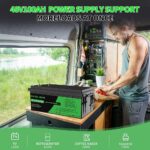 Комплект резервного живлення Anenji з WiFi модулем ДБЖ 5000W + літієва (LiFePO4) батарея Datouboss 5120 Wh - Зображення 10