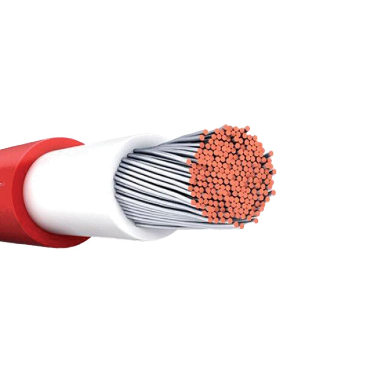 Кабель для сонячних електростанцій Одескабель H1Z2Z2-K 1*4 100 м червоний