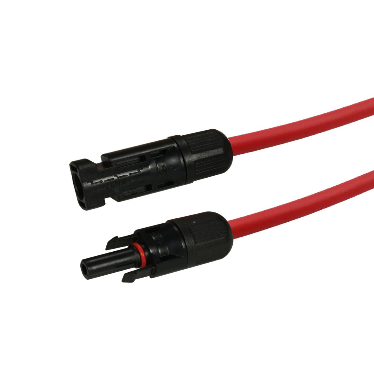 Кабель для сонячних електростанцій H1Z2Z2-K 1*4 30 м червоний (мама/тато)