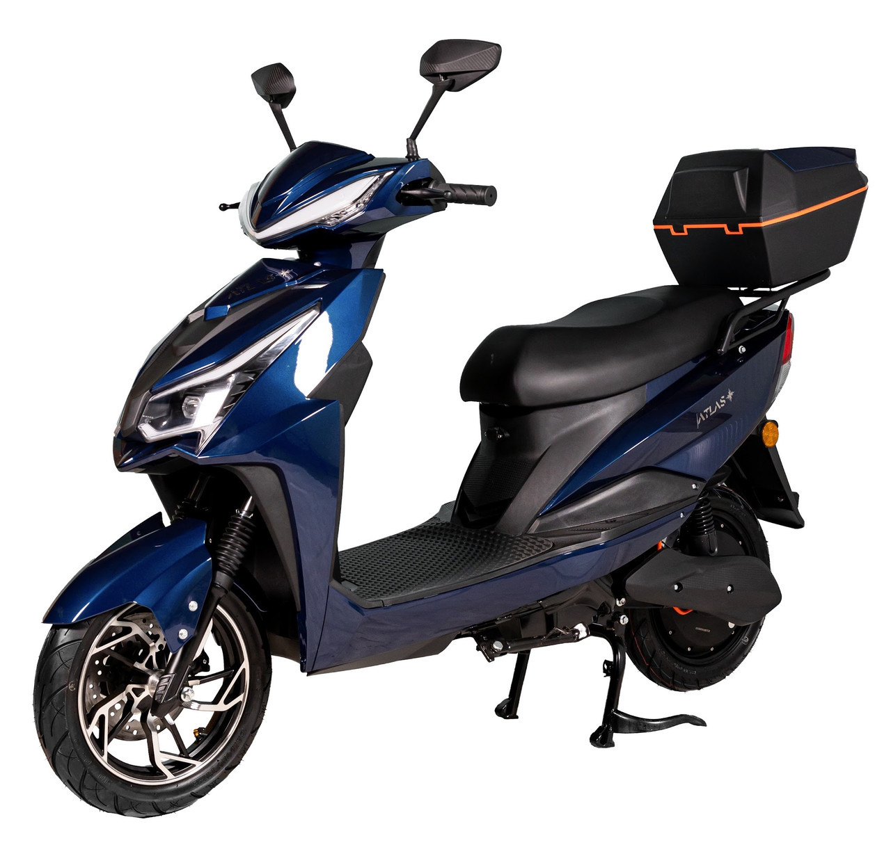 Електроскутер ATLAS Spider 2 Box 2000W Lithium Cyan Blue