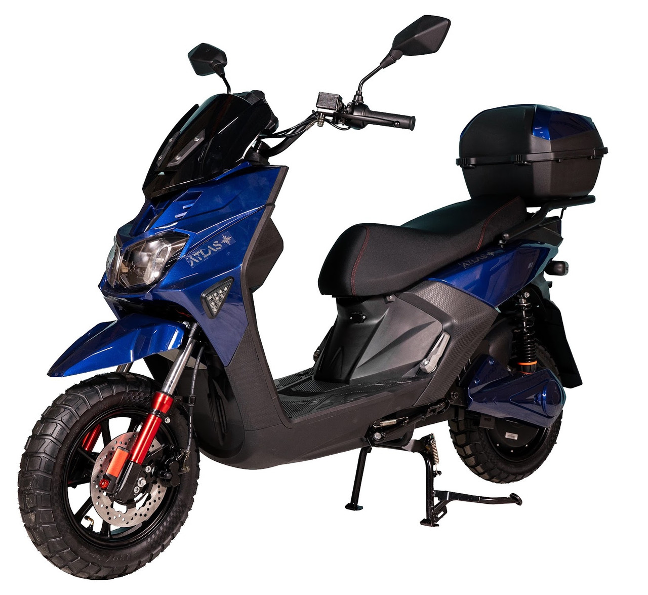 Електроскутер ATLAS Fox Box 2000W Cyan Blue